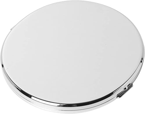 Miniatura 9 de HAPUTDY Mini espejo de maquillaje elegante portátil 1X2X aumento rosa