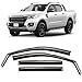 CLIM ART Windabweiser für/kompatible mit Ford Ranger 2011-2023 Autofenster Regenschutz, Regenabweiser, Integrierte Deflektoren, 4 Stück MI 4 günstig Kaufen-CLIM ART Windabweiser für/kompatible mit Ford Ranger 2011-2023 Autofenster Regenschutz, Regenabweiser, Integrierte Deflektoren, 4 Stück