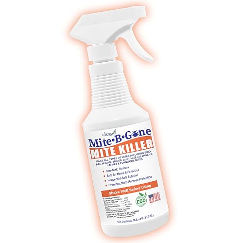 Dust Mite Killer Spray by Mite-B-Gone 16oz | Naturally Kills...