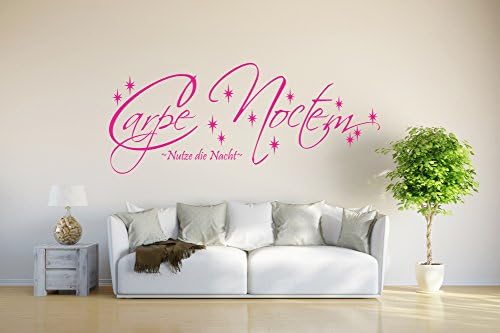 INDIGOS UGJuego de adhesivos de paredpareddecoración tatuajeCarpe Noctem