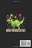 Zoom IMG-1 brother birthday boy dinosaur notebook Zoom IMG-1 brother birthday boy dinosaur notebook