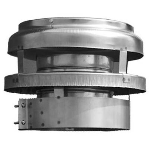 6-Inch All Fuel Chimney Termination Cap – Weather-Resistant, High-Temp 2100°F