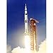 Produktbild Wee Blue Coo Space Apollo 11 Launch Saturn V Rocket Blast Thrust Flame USA Art Print Poster Wall Decor Kunstdruck Poster Wand-Dekor-12X16 Zoll