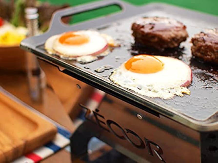 Amazon.co.jp: ZEOOR 極厚バーベキュー鉄板 ステンレス製