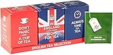 New English Teas English Slogans Teabag Box Gift Set, contains 30 teabags