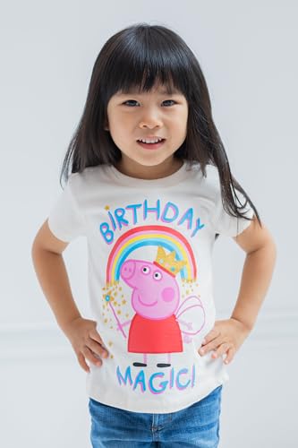 Peppa Pig Girls T-Shirt Toddler to Big Kid Sizes (2T - 10-12)4