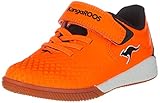 KangaROOS K5-Comb EV Sneaker, neon orange/jet black, 33 EU
