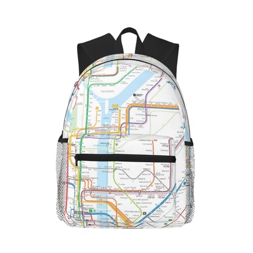 New York City Subway Map Backpack