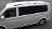 Barras de techo para L2H1 T5 Transporter (2003-15) aluminio negro