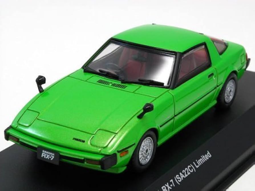 サバンナ RCカー ダークグリーン サバンナ RCカー ダークグリーン マツダ サバンナ RX-7