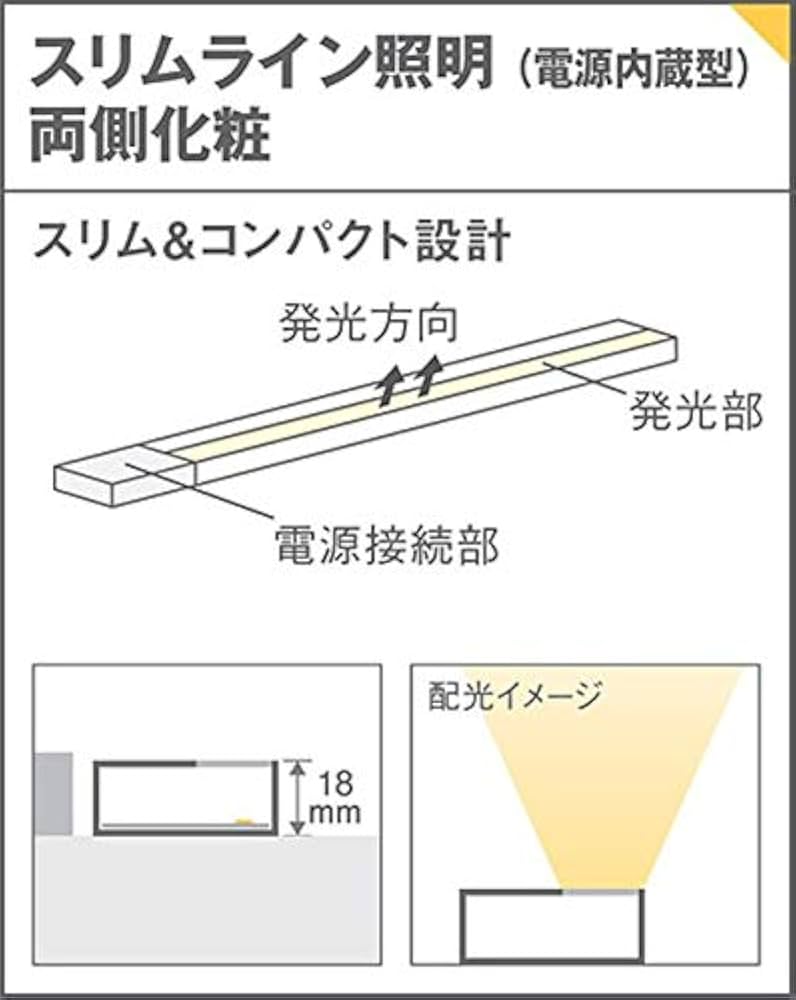 Amazon.co.jp: パナソニック(Panasonic) スリムライン照明