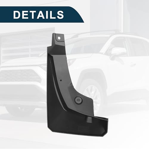 Image of Mud Flap Splash Guard for Toyota RAV4 2019-2024 LE XLE Limited Durable | Front & Rear Side Mudflaps with Mount Accessor 1 Set