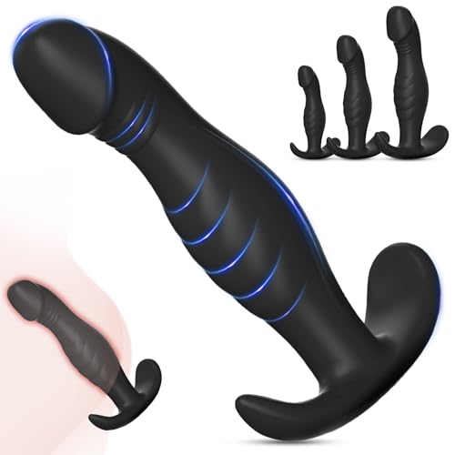 BDSMAGE 3 Stücke Analplug Set, Klein Medium Groß Sexspielzeug Anal plug Sex Toys hautfreundlichem Silikon, Butt Plug für Frauen und Männer, Anal Dildo, Anal Plug für Anfänger und erfahrene Benutzer