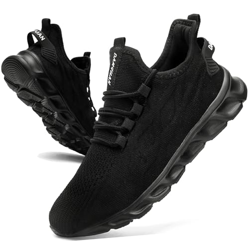 ZGPWZWL Mens Running Shoes Sneakers for Men Tennis Gym Athletic Lightweight Walking Comfortable Workout Sports Shoes