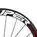 Superteam 50mm Clincher Wheelset 700c 23mm Width Cycling Racing Road Carbon Wheel Decal (White and Red Decal)