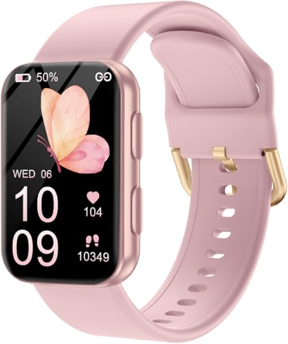 Image of MorePro Health Fitness Tracker for Women Men, 24 /7 Heart Rate Blood Pressure & Oxygen Monitoring, Sleep Tracker, 100+ Sport Modes Smart Watch, IP68 Waterproof, 2 Bands, Compatible Android iOS