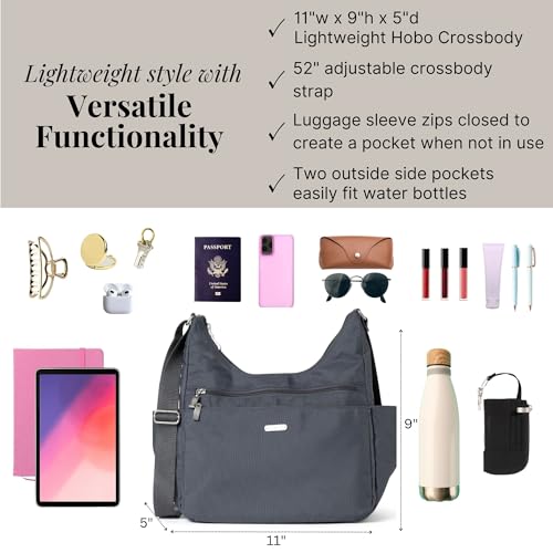 Image of Baggallini Essential Hobo Crossbody