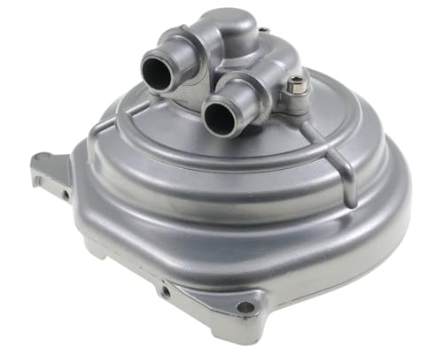 Pompe à eau complète en argent compatible pour Yamaha Aerox 50 Nitro SR50 Jog Minarelli LC
