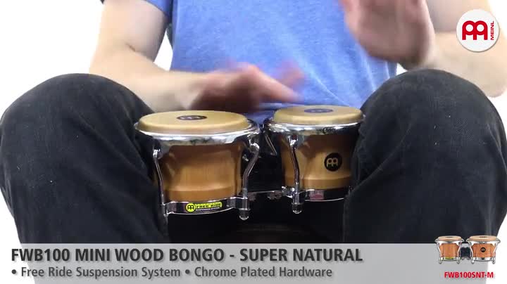 Meinl Percussion FWB100SNT-M Free Ride Series Natural Finish