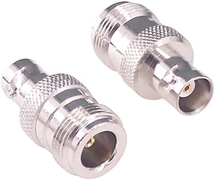 ADATTATORE ANGOLARE BNC-N MASCHIO &ndash; RF LEGA &ndash; PER ANTENNE WIRELESS (2 PEZZI)