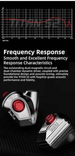 Image of LEAUDIO DUNU Titan S2 Earphone Dual-Chamber Dual-Magnetic Circuit High-Performance Dynamic in-Ear Headphone 0.78 2Pin