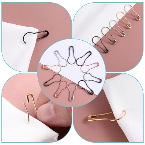 Épingles de sécurité en métal robuste pour haute couture et projets de tricot