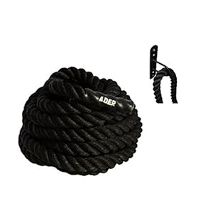 Ader Power Training MMA Battle Rope – 1.5″ x 50′ with Free Anchor