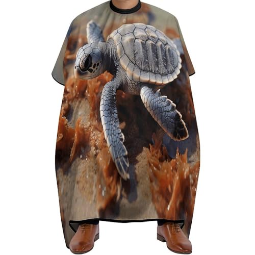 Capa de corte Cut Baby Sea Turtle para adultos 170x144 cm miniatura 1
