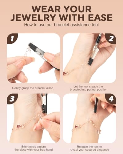 FTAKRY 2 Pcs Bracelet Helper Tool