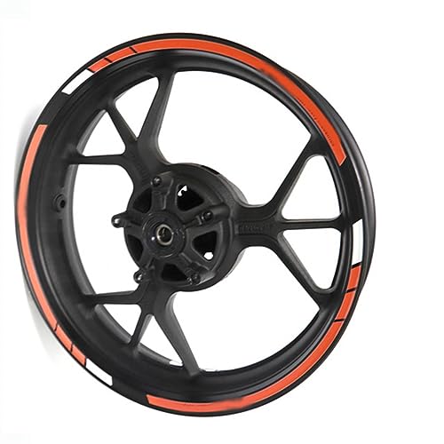 Motorrad Reflektierender Felgenstreifen Aufkleber Vorne Hinten Kompletter Satz Für Kawasaki ZZR1400 ZZR-1400 Zzr1400