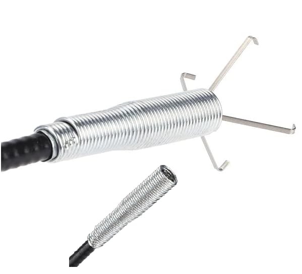Qwid Kitchen Cleaning Tool, Drain Pipe Cleaning Spring Stick, Hair Catching Drain Pipe Cleaning Claw Wire, Sink Cleaning Stick 3ft 3