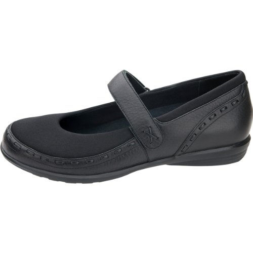 Aetrex Women's Berry Mary Jane, BlackBerry, 6.5 M US