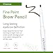 Honeybee Gardens Fine Point Brow Pencil, Chestnut, Long-Lasting Eyebrow Definition, Vegan, Cruelty-Free Beauty