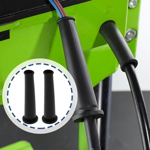 Seutmrou 10 Piezas Funda de goma para cables, Protectores de Cable de Alimentación, Cubierta protectora de goma de alambre Adecuado para Amoladoras Angulares, Taladros y Herramientas Eléctricas - imagen 5