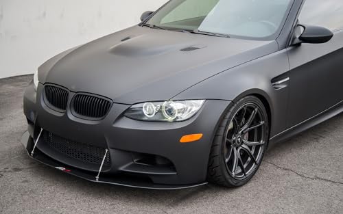 Image of Matte Black Vinyl Wrap for Cars, 25 x 5 ft, Air Release
