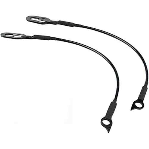 Dunhil 1 Pair Driver and Passenger Side Rear Tailgate Cable Left or Right for Dodge Ram 1994-2002 Pickup Truck