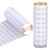 klettpunkte ★ Premium Klett Punkte Selbstklebend: Die Klettpunkte sind aus Polyester und Nylon. Rückseite ist aus Kunststofffolie, wasserfestes Design bietet zuverlässige Verwendung sowohl im Innen- als auch im Außenbereich. Geeignet für Büroorganisation, Heimnähen und andere Bastelanwendungen.