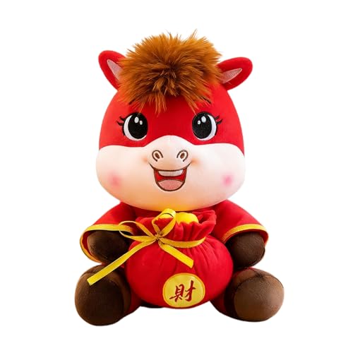 Yhsioaklo Horse Soft Toys 2026 | Cartoon Peace Puppet Lucky Charm Mascotte | Cheval Moelleux pour Chambre pour, Table de Chevet, canapé, Voiture, fête, Chambre, Salon, décoration, idée Cadeau Yhsioaklo Horse Soft Toys 2026 | Cartoon Peace Puppet Lucky Charm Mascotte | Cheval Moelleux pour Chambre pour, Table de Chevet, canapé, Voiture, fête, Chambre, Salon, décoration, idée Cadeau