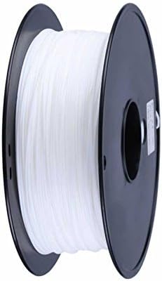 American 3D Supply PLA 3D Printer Filament, 1 kg Spool, 1.75 mm, White