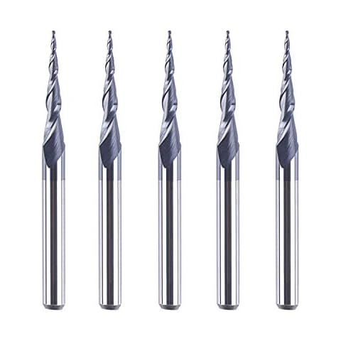 Juego de Cortadores cónicos Radio de Bola 0,25 mm Cover