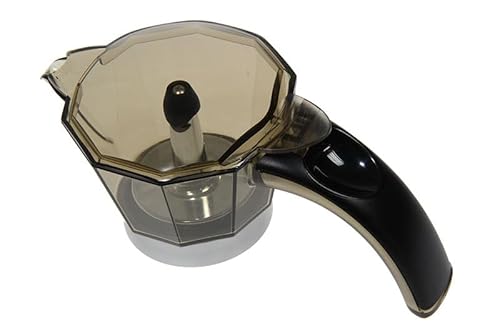 De Longhi Caraffa di Ricambio per Moka Elettrica Alicia, 2 Tazze, Compatibile con EMK2, EMKE21, EMKEC2