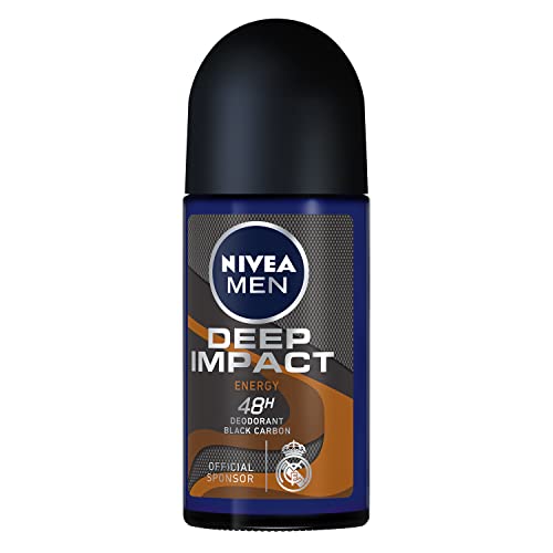 Nivea Deep Impact Freshess, Deodorant Roll On for Men, 50ml
