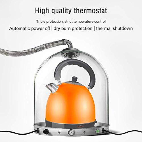 Kettle eléctrico de acero inoxidable 2.0 litros rojo miniatura 2