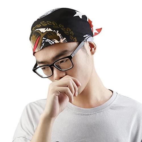 Cycling Headband Stretchable Skull Pattern Headwear- Parent : Color3-image-31