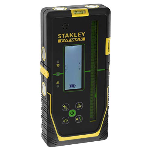 Stanley FatMax Rotary Laser Receiver for Green Laser Large Working Range: Diameter 600 m, Radius 300 m, 2 Accuracy Levels