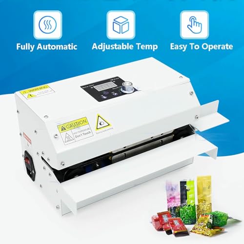 Machine d'étanchéité continue automatique pour sacs de nourriture horizontaux à température réglable - 4
