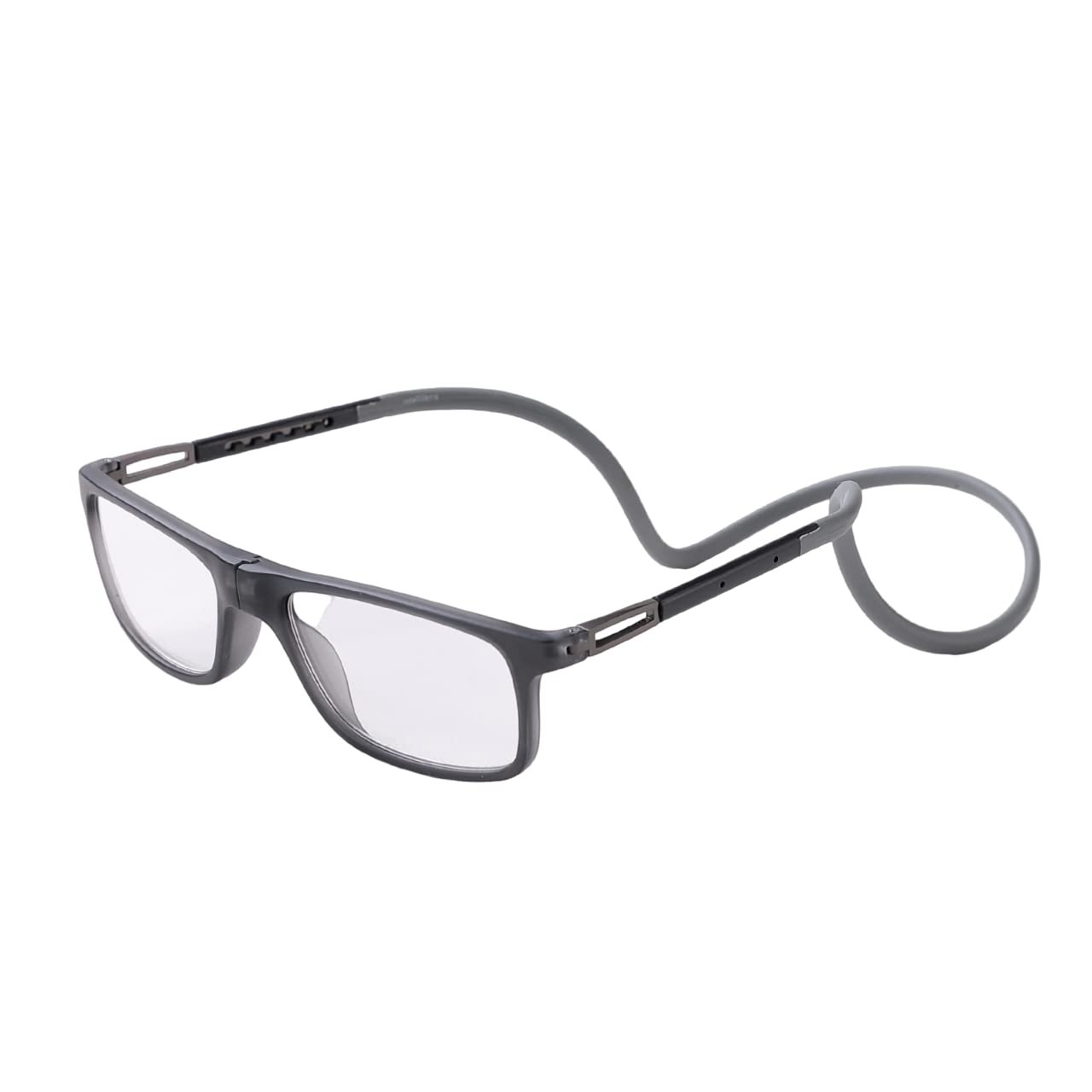 Intellilens Magnetic Reading Glasses For Men & Women For Near Vision | UV Protected | Foldable | Anti Reflection | Lightweight & Portable | Power (+2.00) | Grey (B0BW47QGRP) Amazon Price History, Amazon Price Tracker