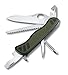 Produktbild Victorinox Schweizer Taschenmesser Trailfinder, Soldatenmesser, 10 Funktionen, Multitool mit Einhandklinge, Dosenöffner, Schraubendreher, Grün/Schwarz