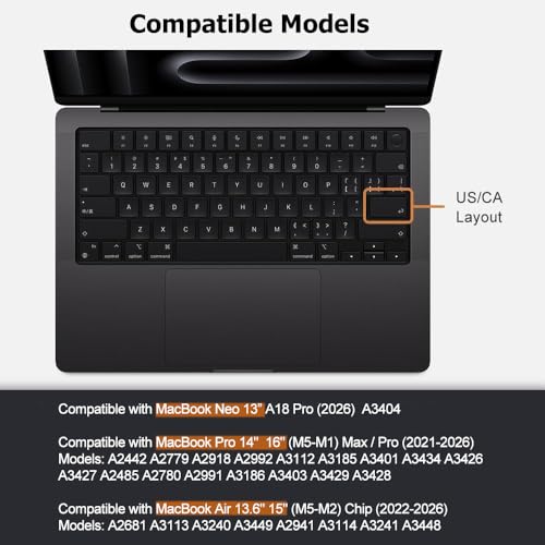 Protector de teclado para MacBook 13-16" miniatura 2
