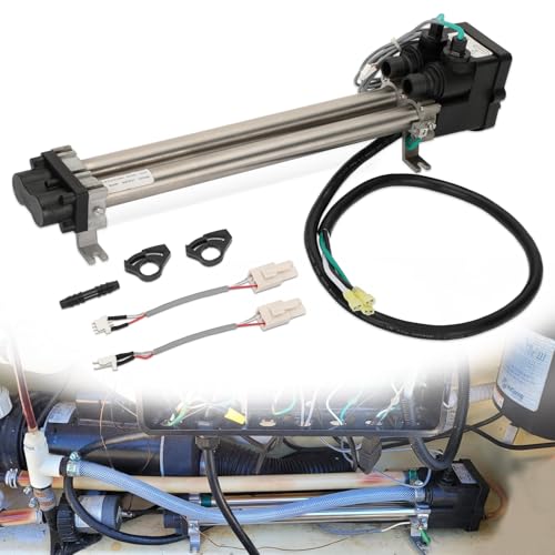 Saranna Hot Tub Heater Titanium 26-C3160-2S w/Sensors Double-Barrel Spa Heater for 1995+ Hot Spring/Watkins/Tiger River/Caldera, No-Fault Spa Heater Replace C3160-2S, 73039, 73791 (1kW/4kW 120V/240V)
